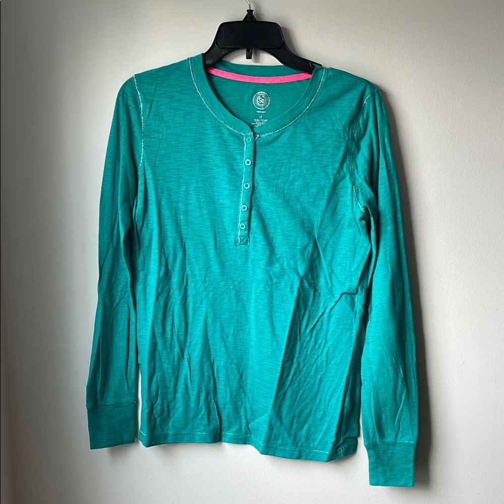 SO Teal Top